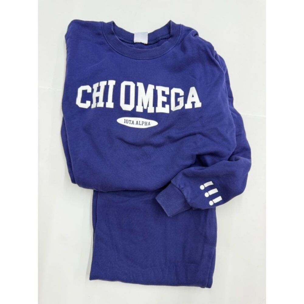 Chi Omega Iota Alpha SMU Women's Fresh Prints Matching Sweatsuit